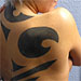 Tattoos - Negative Space Tribal - 18402